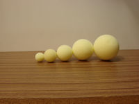 Rehabilitaèní - masážní míèky prùmìr 2-9 cm
